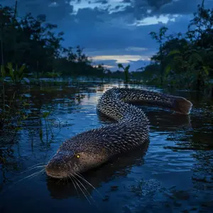 Electric eel + Porcupine